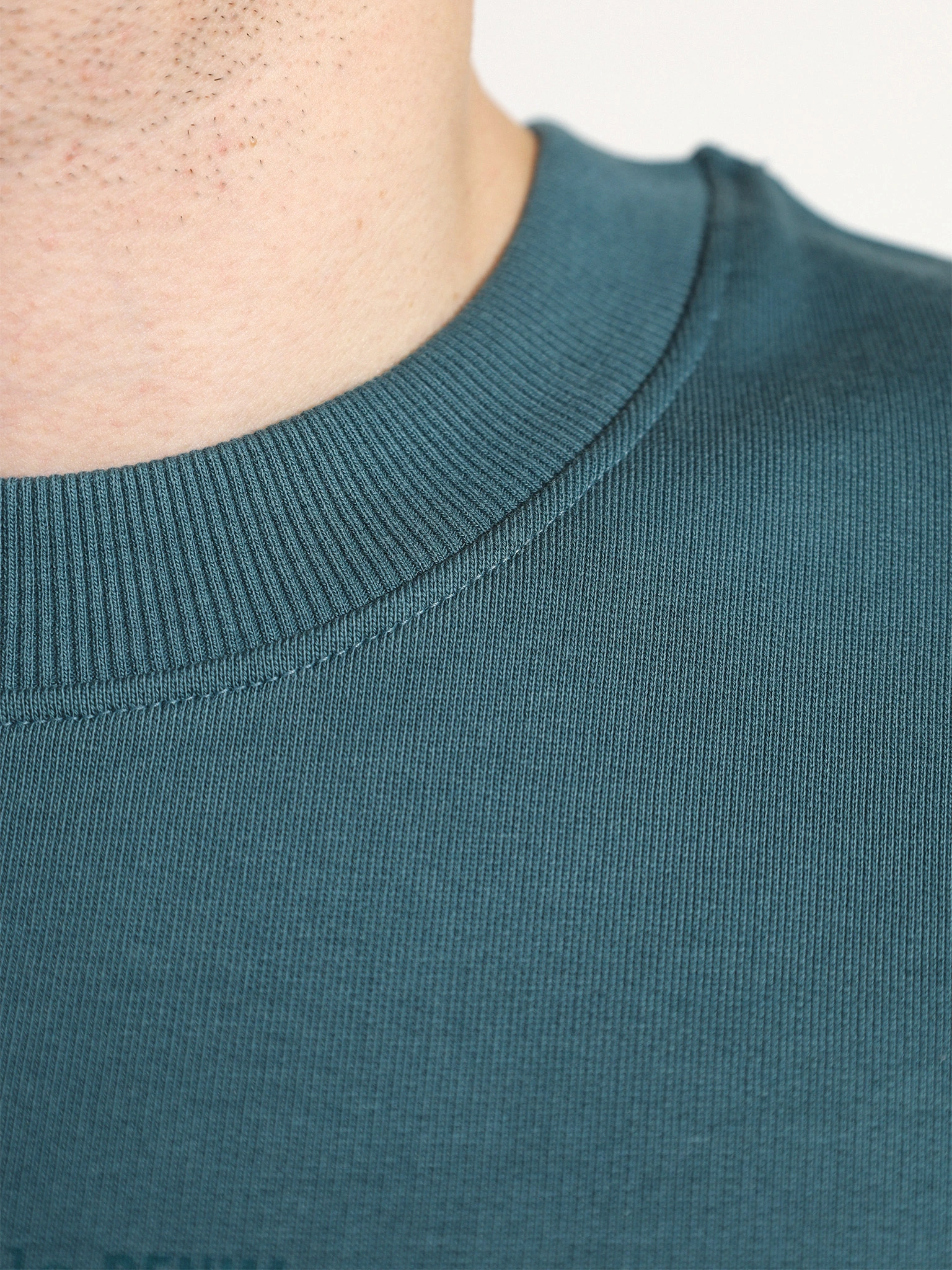 Толстовка зеленого цвета из хлопка